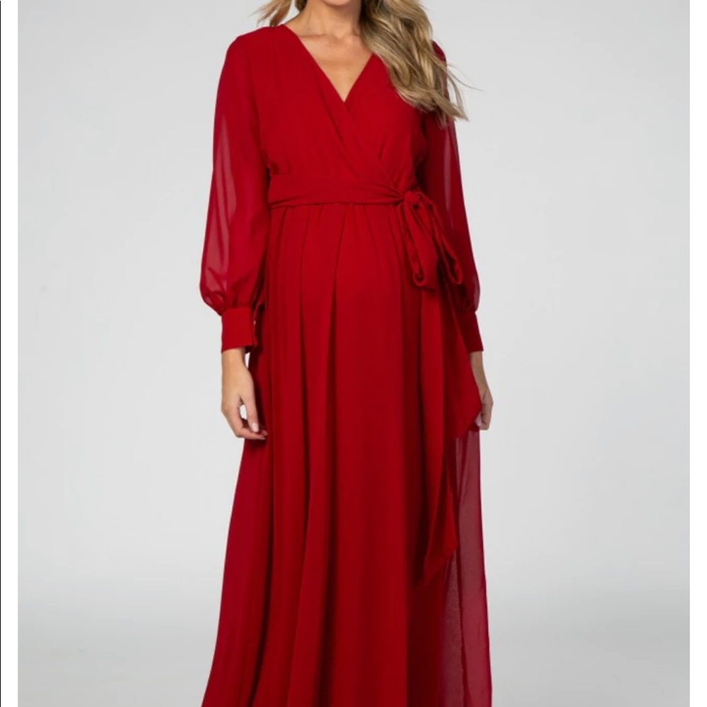 Burgundy Maxi Dress